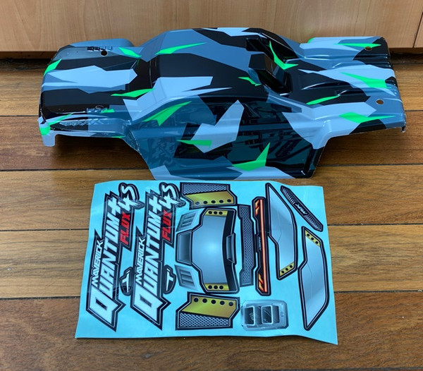 Quantum+ XT Body Grey/Green MV150254