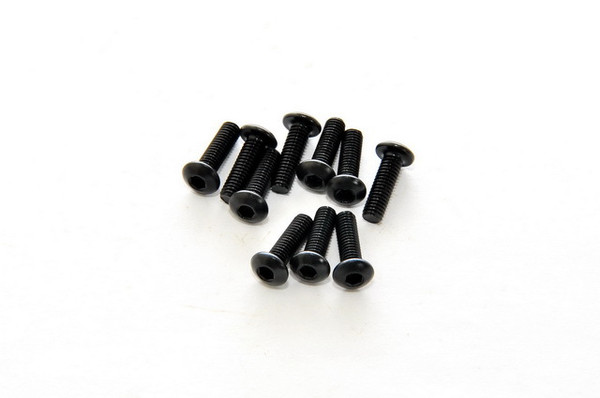 M3x10 Button Head Screws (10pk) HB-33310