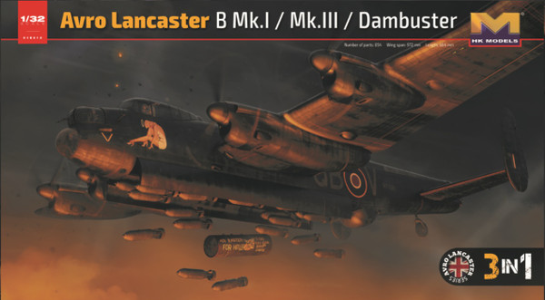 1/32 Avro Lancaster B Mk.I Limited Edition HKM01E012