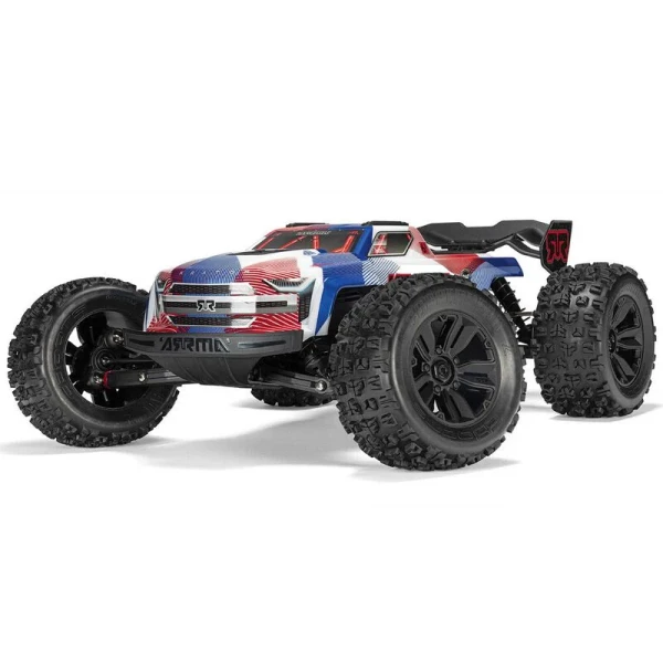 Kraton 6S BLX 4X4 1/8 Speed Monster Truck, RTR, Blue/Red  ARA8608V6T4