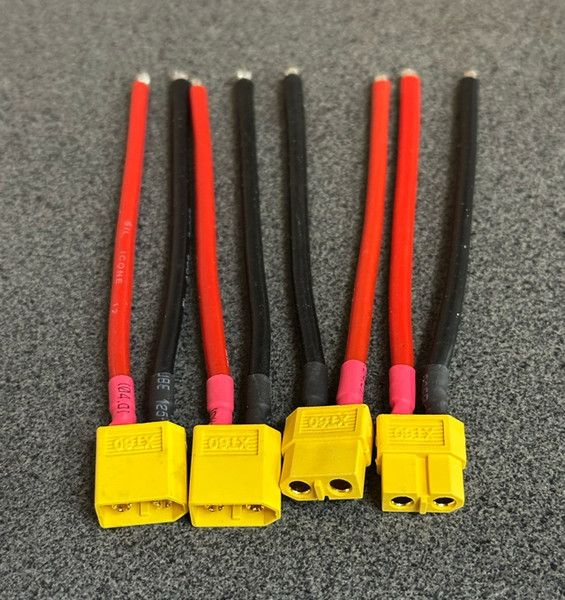 XT60 2pr Connector and Fly Lead