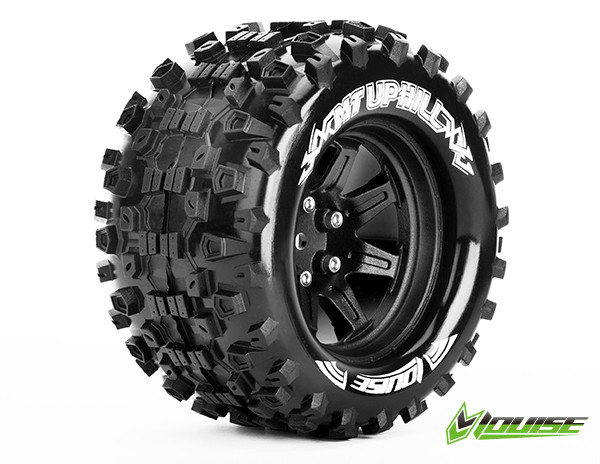 MT-Uphill Tyre On Black Rim 0 Offset LT3204B
