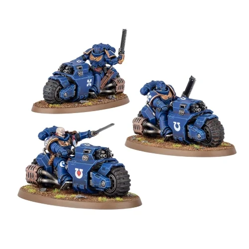Space Marines Outrider Squad 48-112