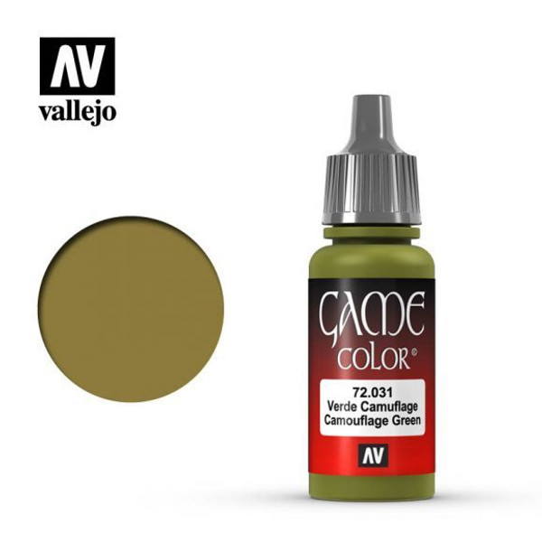 Game Color Camouflage Green Acrylic Paint 17ml AV72031