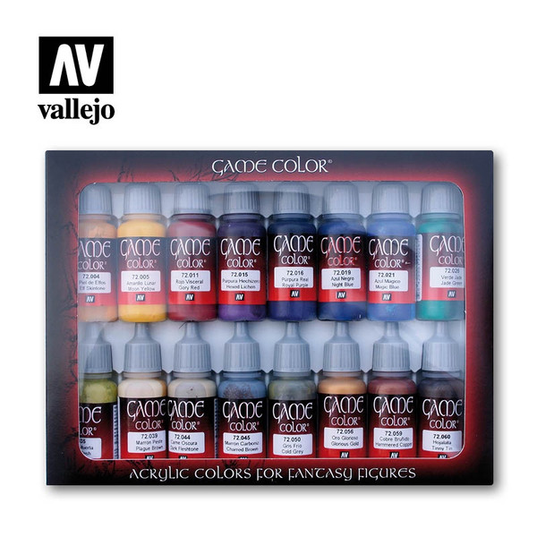 Game Color Advanced Acrylic Paint Set (16x17ml) AV72298