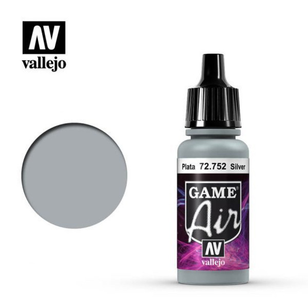 Game Air Silver Acrylic Paint 17ml AV72752