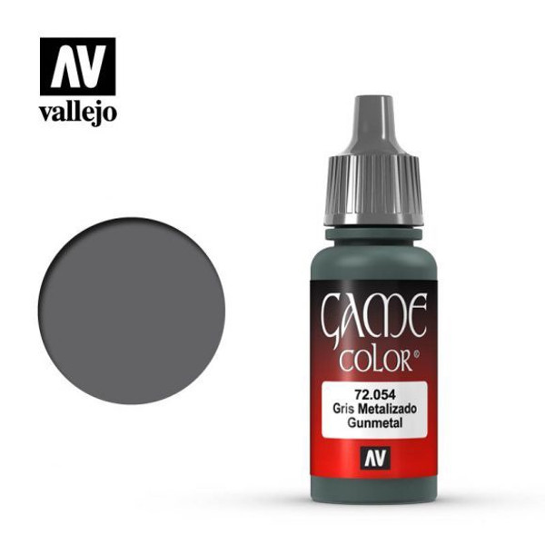 Game Color Gunmetal Acrylic Paint 17ml AV72054