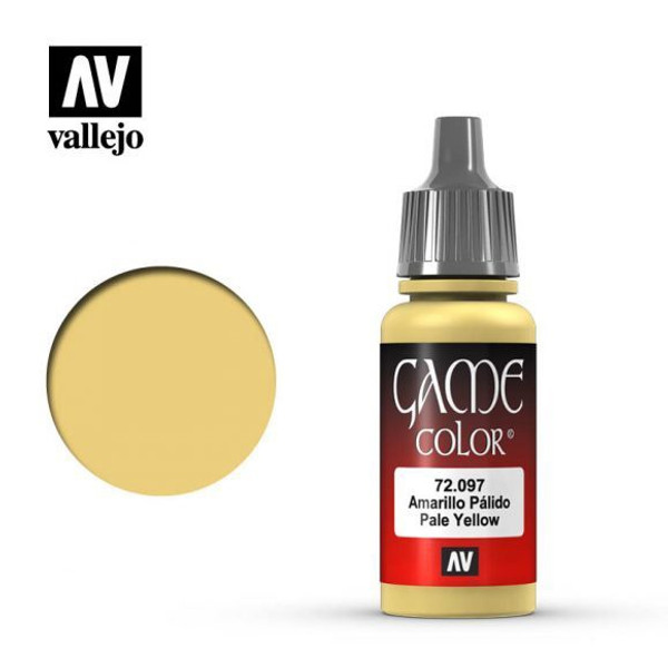 Game Color Pale Yellow Acrylic Paint 17ml AV72097