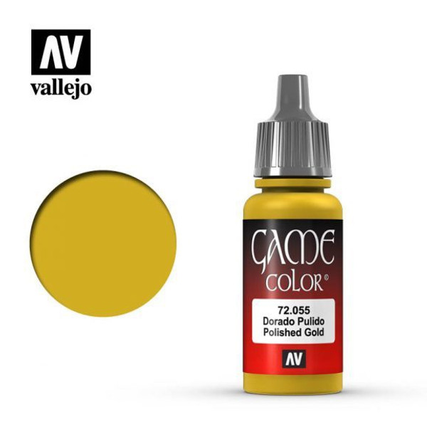 Game Color Polished Gold Acrylic Paint 17ml AV72055