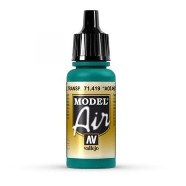 Model Air "Aotake" Translucent Blue Acrylic Paint 17ml AV71419