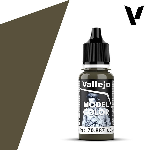 Model Color US Olive Drab Acrylic Paint 18ml AV70887