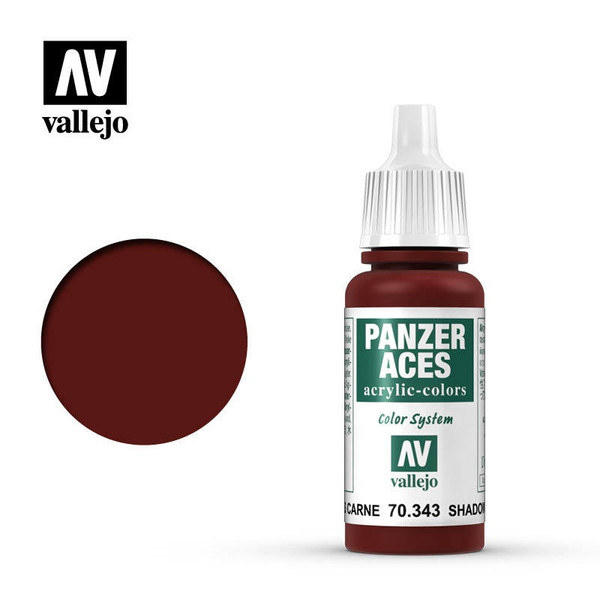 Panzer Aces Shadows Flesh Acrylic Paint 17ml AV70343