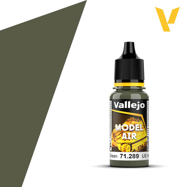 Model Air US Dark Green 18ml Acrylic Paint AV71289