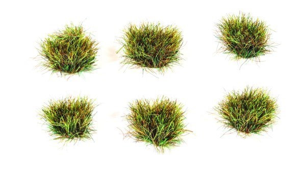 10mm Self-Adhesive Autumn Grass Tufts (100) PSG76