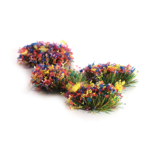 4mm Self-Adhesive Flower Grass Tufts (100) PSG51