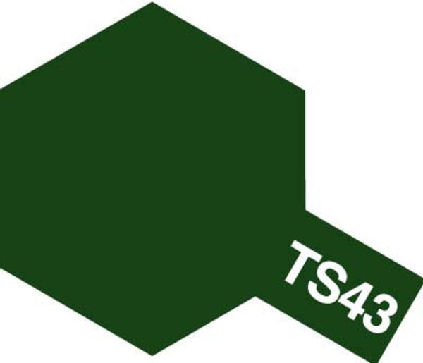 TS-43 Gloss Racing Green Lacquer Spray for Plastics 100ml T85043 TS-43 Gloss Racing Green Lacquer Spray for Plastics 100ml T85043