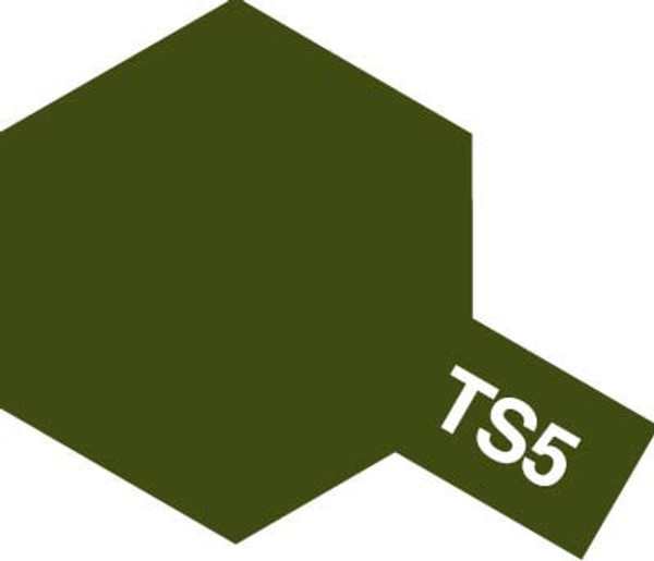 TS-5 Flat Olive Drab Lacquer Spray for Plastics 100ml T85005 TS-5 Flat Olive Drab Lacquer Spray for Plastics 100ml T85005