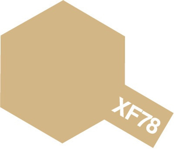 Acrylic Mini XF-78 Flat Wood Deck Tan Paint 10ml T81778
