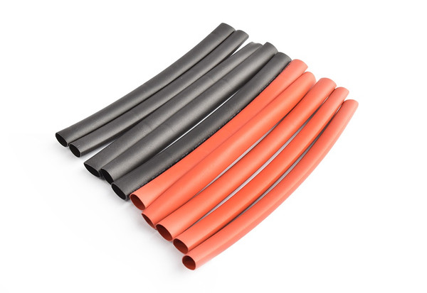 6mm PE Heat Shrink Red and Black TRC-1502-6