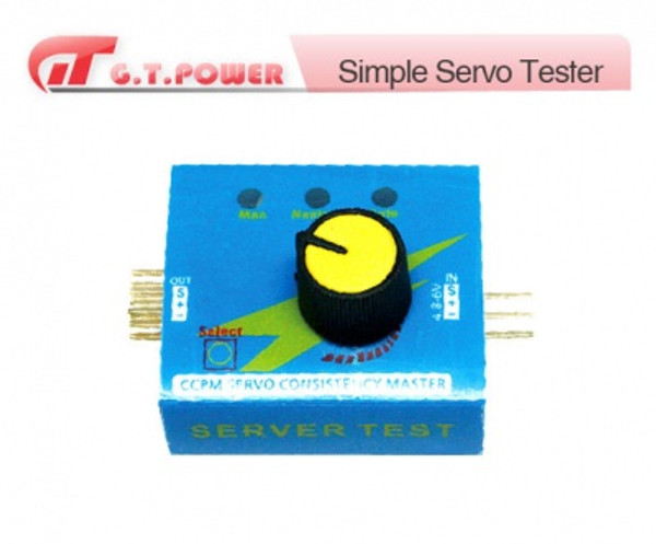 Simple Servo Tester GTSIMPLESERVOTEST