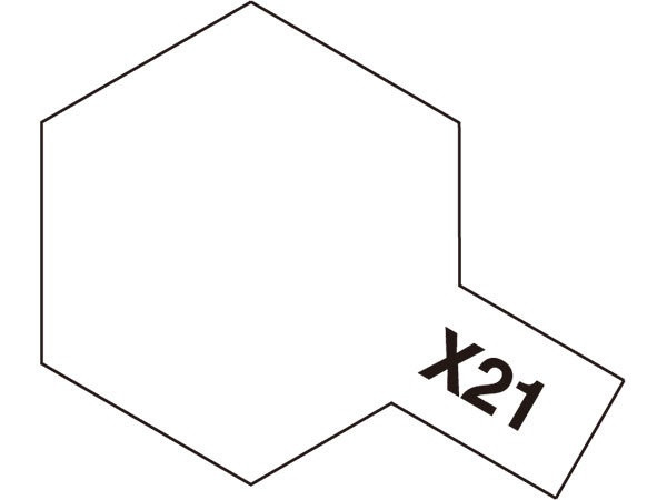 Acrylic Mini X-21 Flat Base 10ml T81521