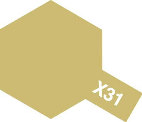 Acrylic Mini X-31 Gloss Titanium Gold Paint 10ml T81531