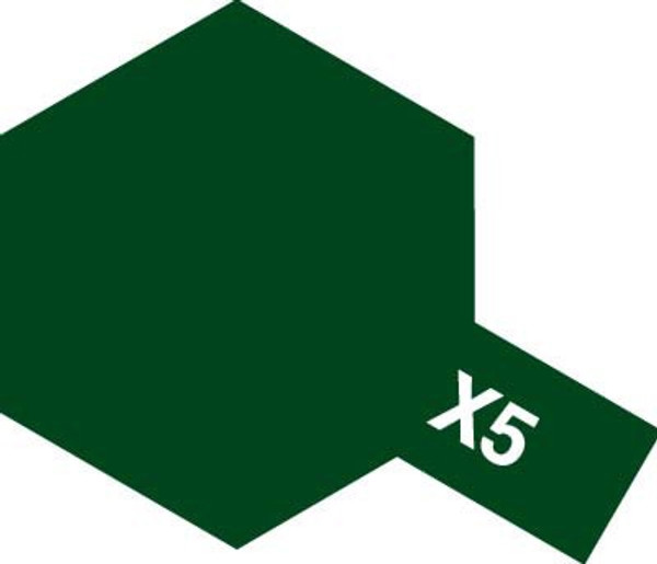Acrylic Mini X-5 Gloss Green Paint 10ml T81505