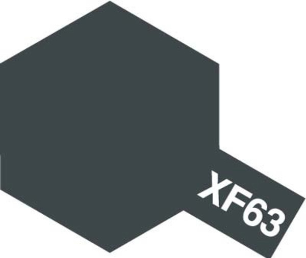 Acrylic Mini XF-63 Flat German Grey Paint 10ml T81763