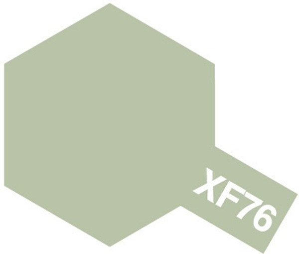 Acrylic Mini XF-76 Flat Grey Green Paint 10ml T81776