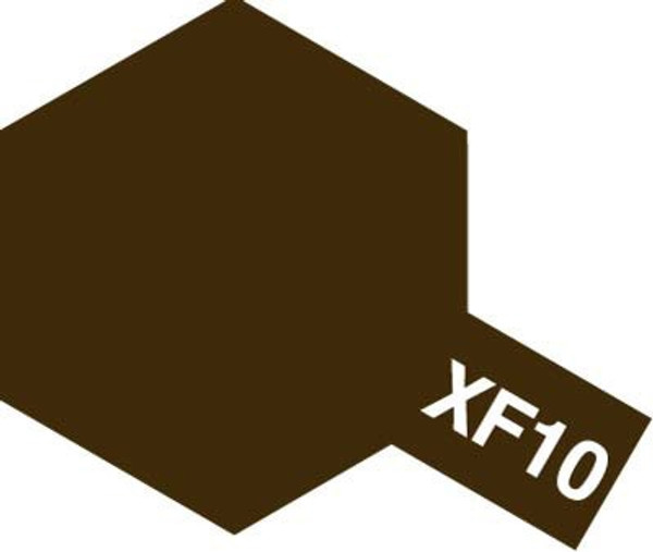 Acrylic Mini XF-10 Flat Brown Paint 10ml T81710