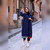 Casual Cape - Blue