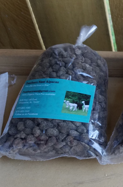 1 lb. (16 ounce) bag. Paca Poo. ARKANSAS GROWN !!