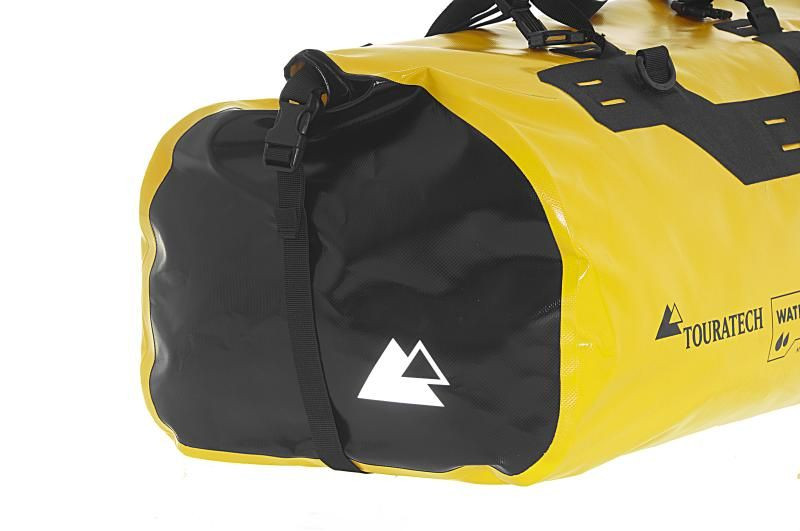 Bolso Adventure Touratech L 49 Litros Amarillo/Negro Impermeable