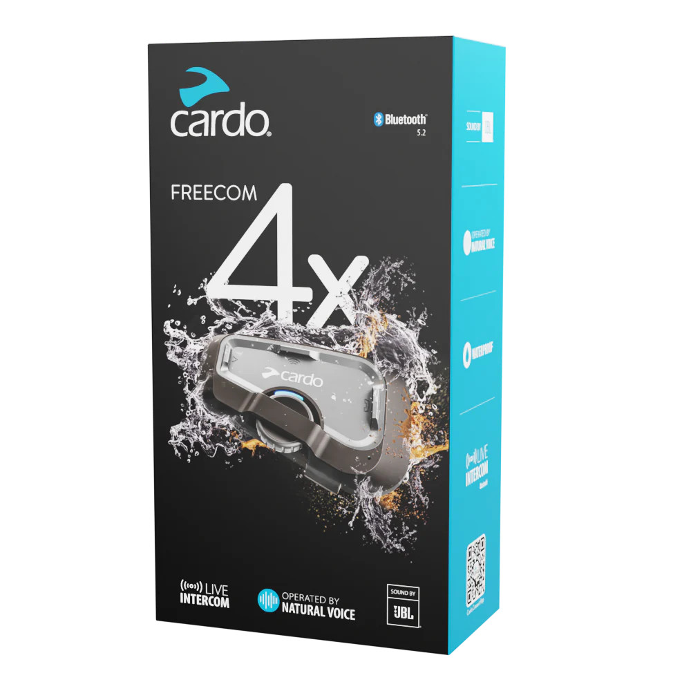 Cardo FREECOM4➕ Intercomunicador Cardo Freecom 4X (FRC4X)