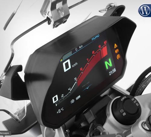 Visera de Protección Wunderlich para el Tablero TFT F750/F850/R1200/R1250GS (21083-002)