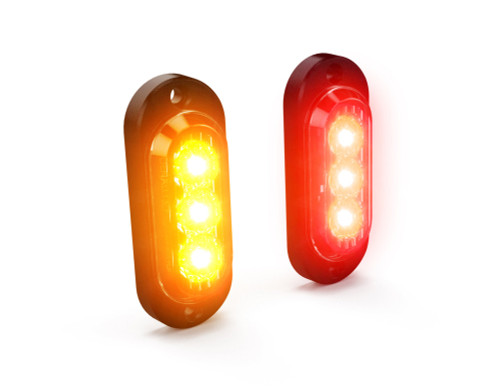 Señalizadores Traseros Denali Rojo & Ambar (DNL.T3.10300)