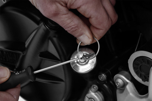 Tapón Aceite de Seguridad Wunderlich - Plateado (27440-001)