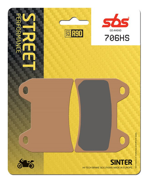 SBS Pastilla de Freno Delantera para BMW F800R/KTM 1290/1050/1090/790/890.