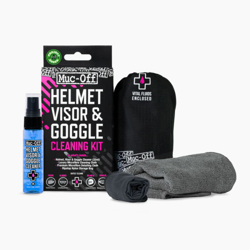 Muc-Off Kit de Limpieza de Casco y Visor V2 (20802)