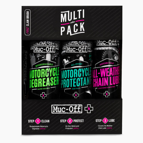 Muc-Off Motorcycle Multi Pack / Kit para Motos (670)