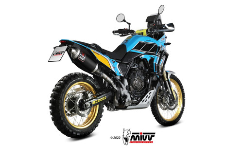  Escape MIVV DAKAR Negro para Yamaha Tenere 700 (Y.064.LDKB)