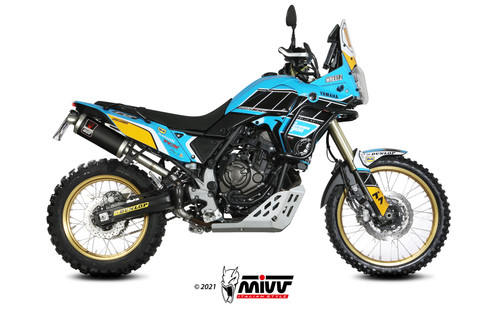  Escape MIVV DAKAR Negro para Yamaha Tenere 700 (Y.064.LDKB)
