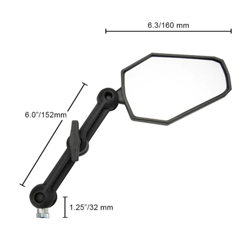 Kit Espejos ADV Double Take Mirror + 5 Adaptadores DA6.0PAIR