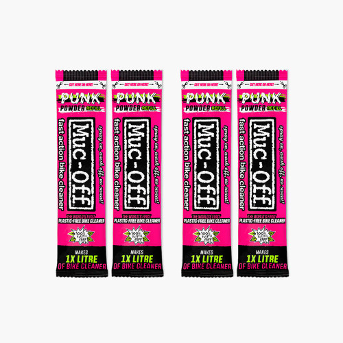 MUC-OFF PUNK POWDER - LIMPIADOR DE MOTOS PACK DE 4 SACHET (20561)