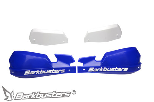 Barkbusters - Cubre Puños Plásticos VPS Azul/Blanco (VPS-003-BU)