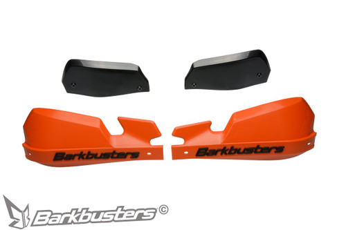Barkbusters - Cubre Puños Plásticos VPS Naranja/Negro (VPS-003-OR)