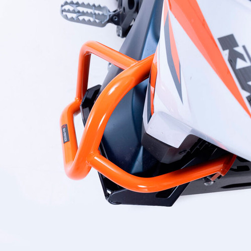 Defensa Baja SW-MOTECH naranja para KTM 790/890 Adventure R (SBL.04.918.10100/EB)