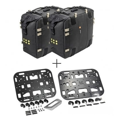 Kit Bolsos Laterales OS-32 + Soportes Laterales OS para BMW GS ADV (KOSADV)

