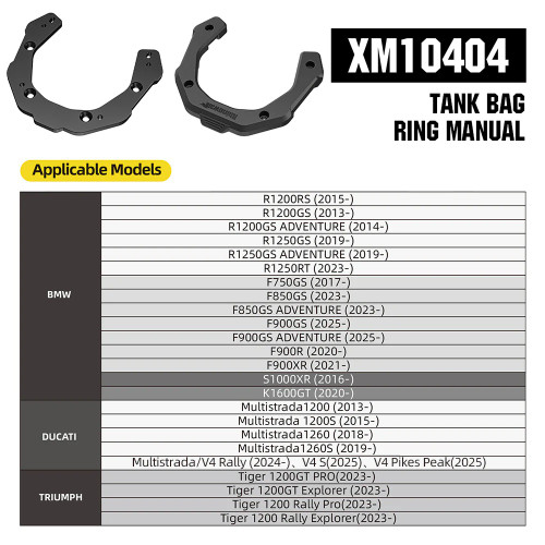 Bolso de Estanque Rhinowalk 6,5 Litros + Soporte. (MJX2011BK/XM10404)
