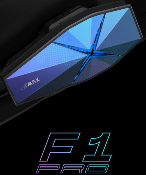 Intercomunicador Asmax F1 PRO Azul Brillante 3370100